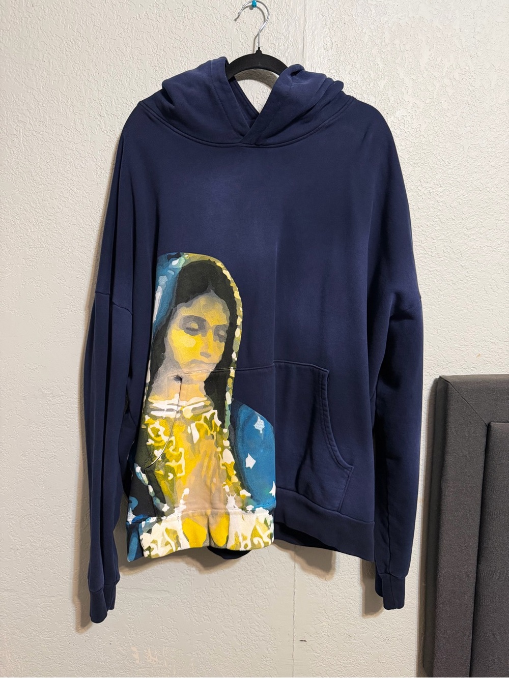VIRGEN DE GUADALUPE HOODIE (NAVY)